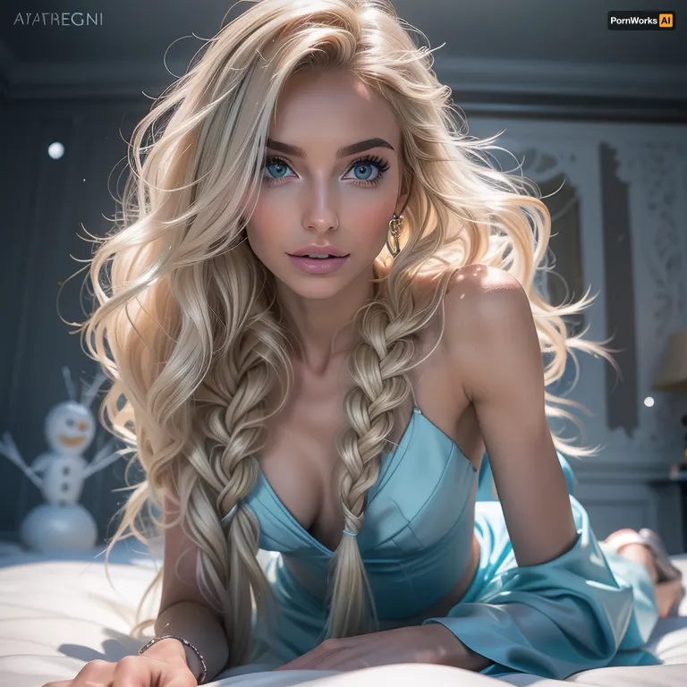 natural petite cutie, 21 years old beautiful model, Elsa from Frozen, (very slim, anorexic figure), extremely gorgeous, score_9, score_8_up, score_7_up, 20 year old woman, white blonde hair, long hair in a thick braid, naked, on all fours, on hands and knees, torn light blue dress, being fucked by snowman, bent over and having sex in a doggy-style position with a snowman, on snow, castle visible in the distance, (absolute attractive), (very slim), ((super detailed professional photography)), masterpiece, photorealism, DSLR camera, best quality, best resolution, with UHD resolution, perfect composition of light and shadows, the brightest image, clear focus, skinny, perfect body, (), (perfect highlighted blonde hair), 32k, 30 mm lens, 1/250 s, f/2.8, ISO 300, perfect big tits, <lora:detail_slider_v4:.1>, <lora:weight_slider-LECO-v1:-2>, <lora:realdoggyst_v10:.3>, <lora:KDA:.3>, <lora:nijipride-10:.4>