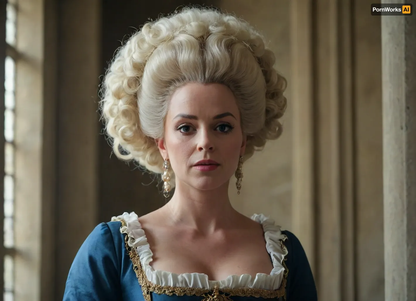 Marie Antoinette, Queen of France, imprisoned in the Temple prison