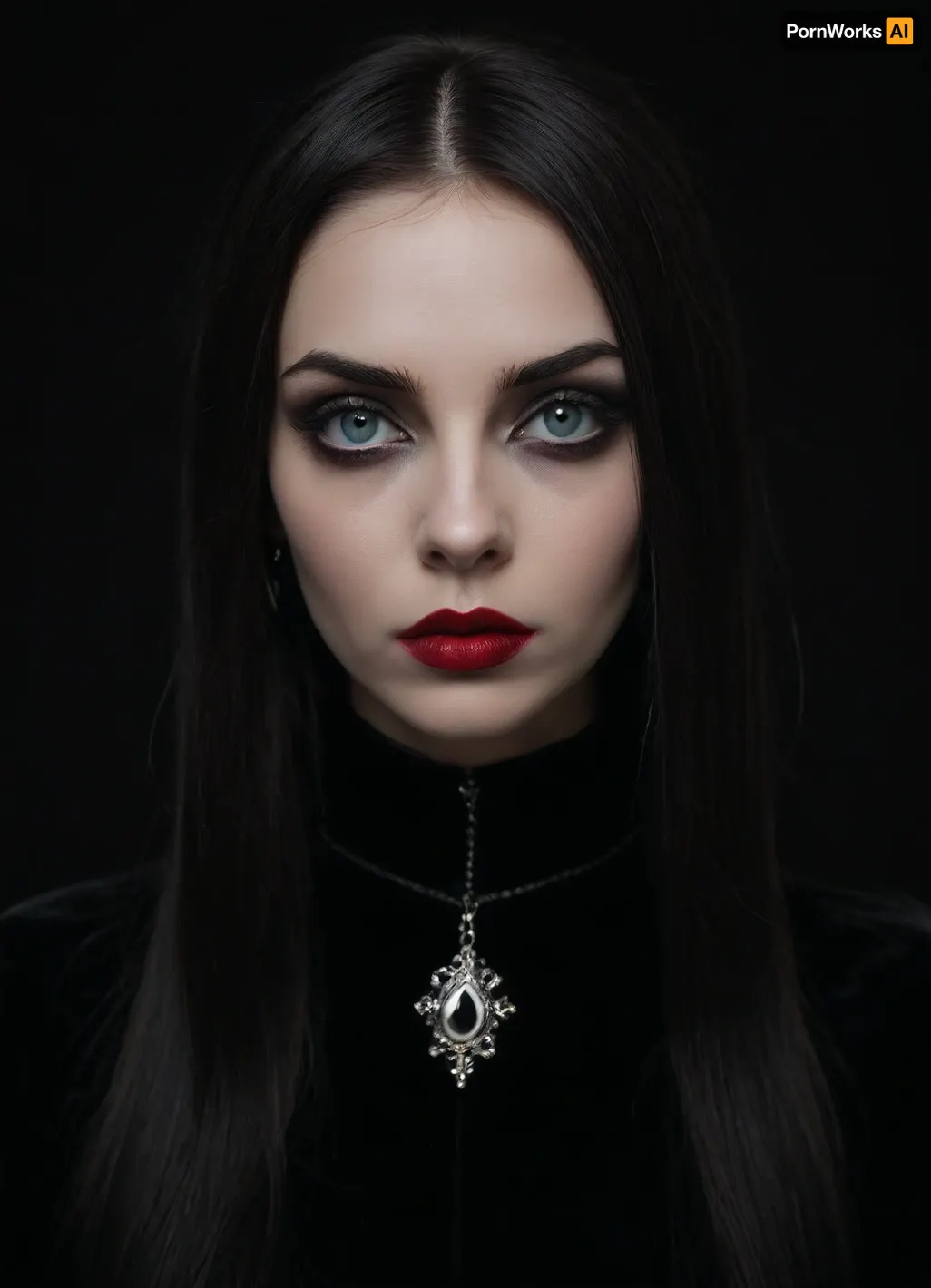 In the heart of ziprealism: the predator in gothic makeup unveiled