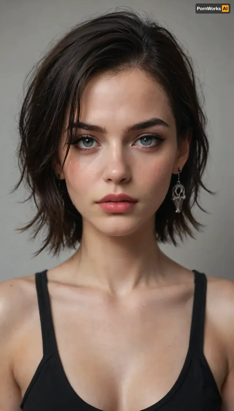 Emo model, scene gir