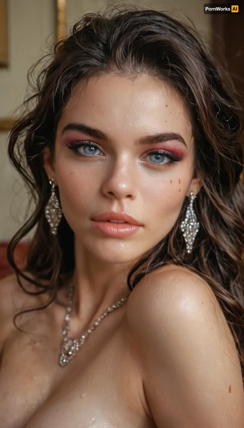 masterpiece, award winning photo, detailed face, realism, passion, lust, ultra realism, UHD 8K, extreme realism, maximum detail, most beautiful, sweet and petite, close up face of stunning brunette with lustfull face expressions, naughty girl, lust of face, lip biting, slutty makeup, <lora:add-detail-xl:.8>, <lora:MJ52:.8>