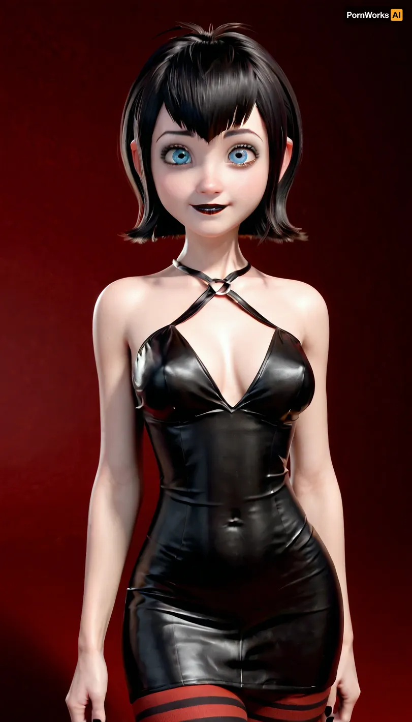 Mavis, Hotel Transylvania, 3D cartoon, Sony Pictures Animation, realistic, cinematic, 4k, sexy wear