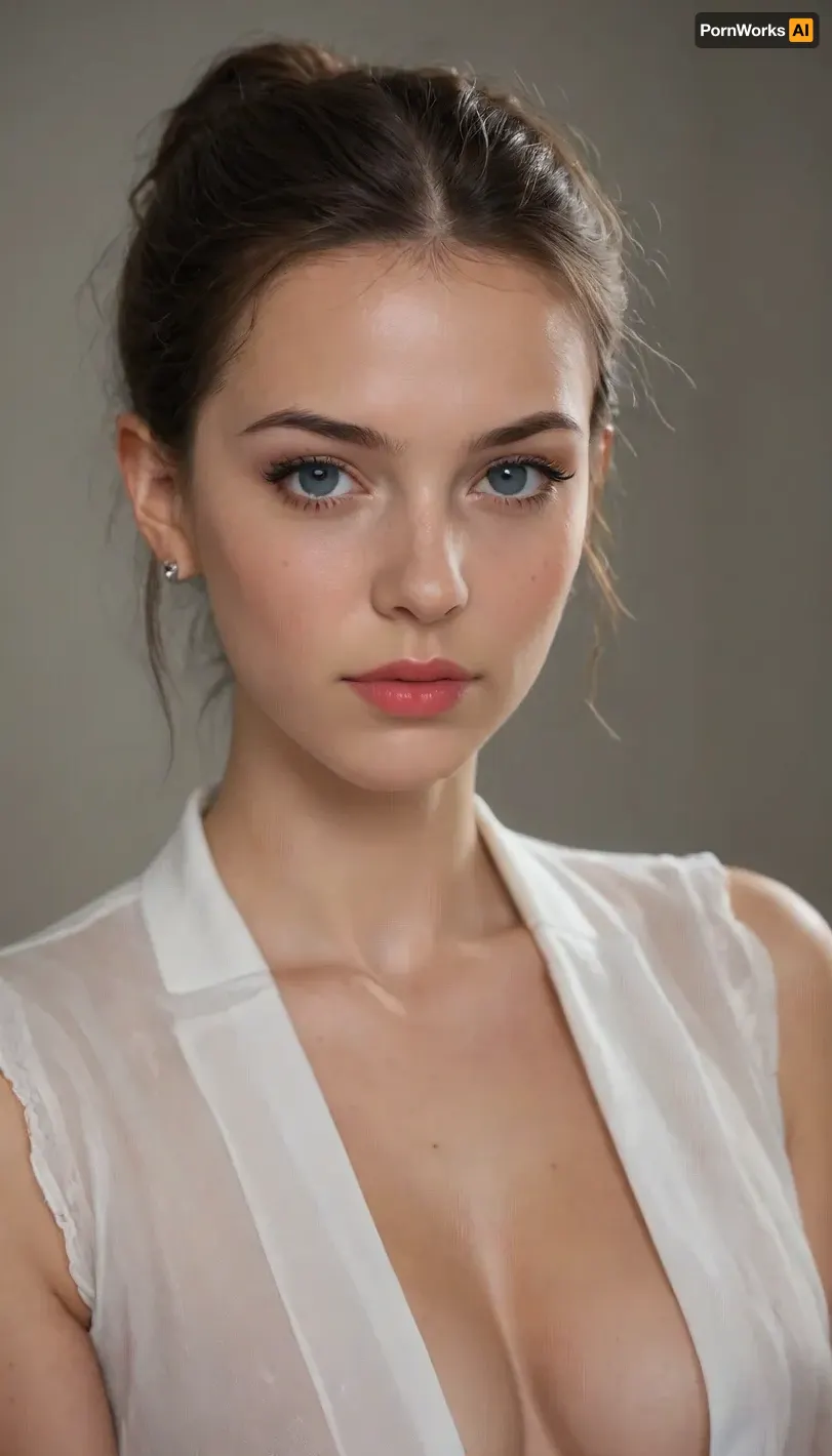 imagen hiperrealista de una mujer joven, ((que se vea todo el cuerpo)), hermosa figura, cintura delicada, piernas flacas, cola pequeña y redonda, pechos medianos duros
con cabello marrón claro con reflejos cobrizos y anaranjados. Su melena es ligeramente ondulada y cae de manera natural sobre sus hombros, con mechones sueltos que aportan un toque desenfadado y playero. Sus ojos son de un verde vibrante, expresivos y luminosos, reflejando la luz de manera realista., (Mandibula inferior prominente, chupando un pene), Su piel es ligeramente bronceada, con un brillo natural y sutiles pecas sobre sus mejillas y nariz. Su expresión es relajada y amigable, con una leve sonrisa en los labios. Tiene cejas bien definidas, gruesas pero armoniosas, enmarcando su mirada. Sus labios son carnosos y de un tono rosado natural., ((Se encuentra caminando desnuda en la playa junto a un hombre desnudo)), El escenario es una playa tropical, con arena clara y fina, agua cristalina de tonos turquesa y vegetación frondosa en el fondo.

1 hombre desnudo caminando