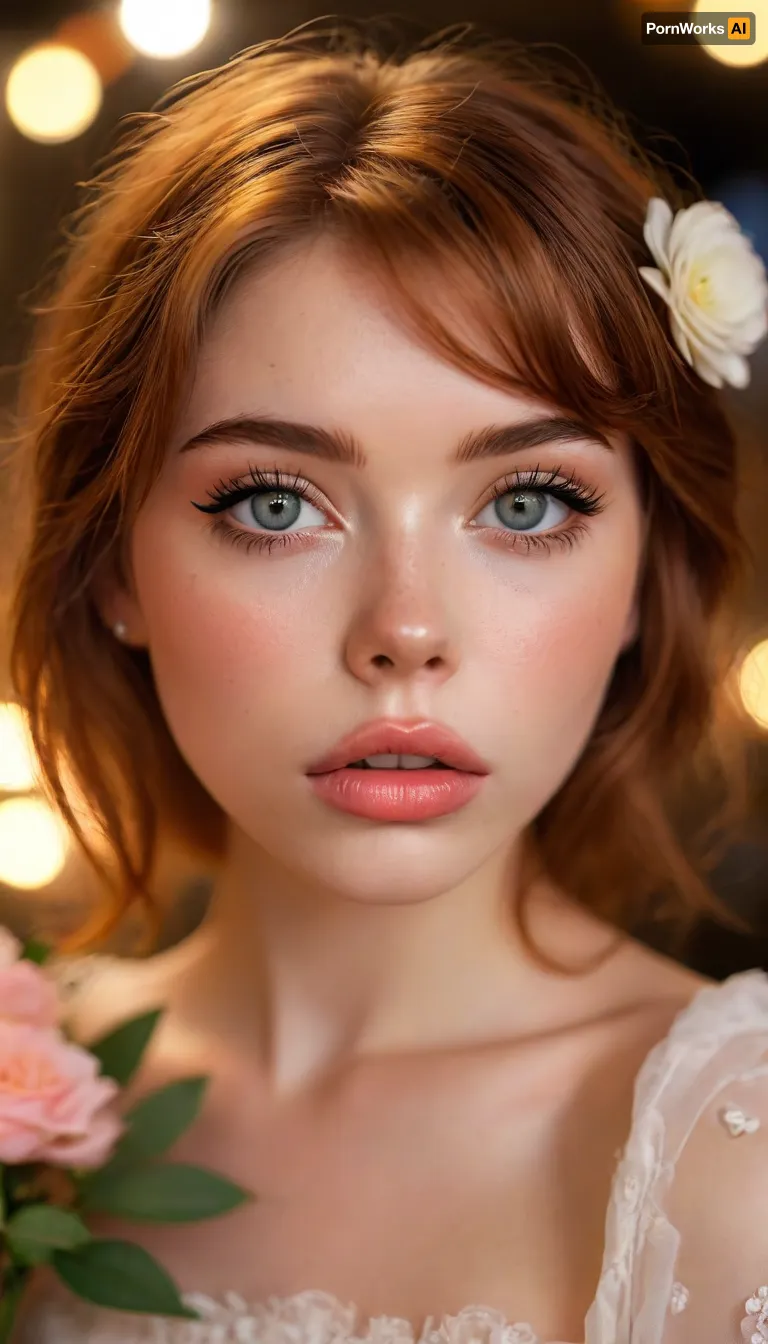 Ethereal elegance: a portrait beyond time