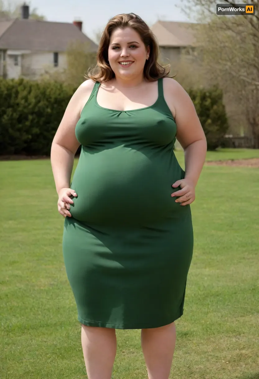 Lubica stepaunt, 45° side view, Full body shot, Sunny summer day, bright sunny day, (obese:1.3), The fat ssbbw mature milf 60 is walking on the lawn, green lawn, stark naked body, chubby milf, braless, hard nipples, black tight transparent sleeveless black sundress, medium very saggy tits, plump waist, plump pubis, light brunette hair with highlights, bobcut hair, big eyes, happy smile, nip slip, (high quality:2), Wearing, clothes, that, make, sense, with, Braless>, <lora:bralessSDXL_v1_00022:.8>, bottomheavy, big, ass, huge, gigantic, thick, thighs, massive, <lora:bottomheavy_v1_sdxl_tags:.8>