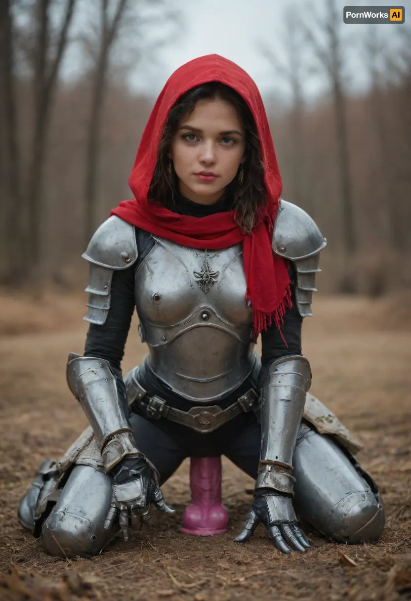 Cute girl riding on dildo on the drdnght, machine, onarmor, meatshield, fannypacking, adepta, red hood, sororitas, on the battlefield, <lora:Space_Marine_Dreadnought_-_Warhammer_40000_SDXL:1.5>, <lora:onarmor_xl:.8>, <lora:SDXL_Epic_Battles:.8>, <lora:adepta_sororitas_xl_v1:.8>