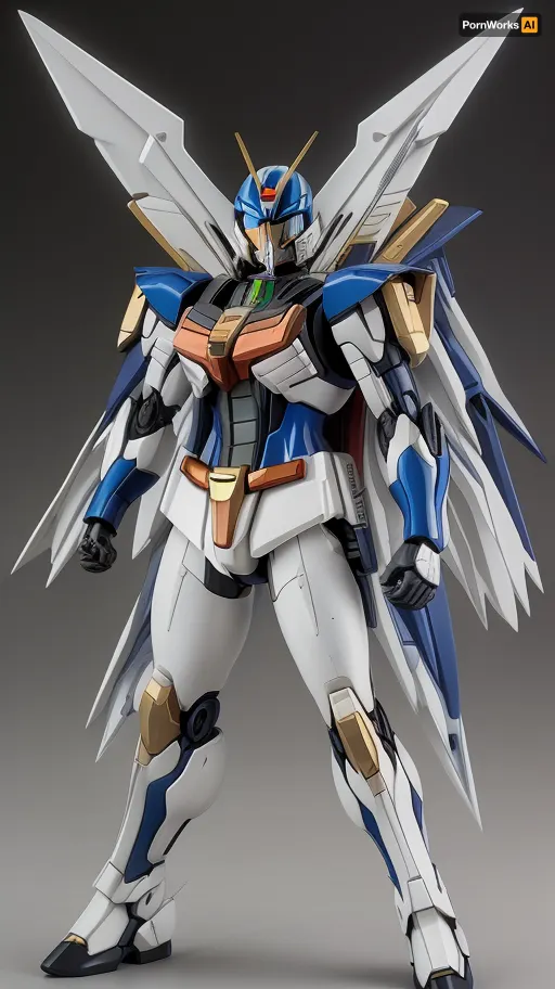 Strike freedom gundam + kamen rider RX. fusion. Strong body. Hd.4k.