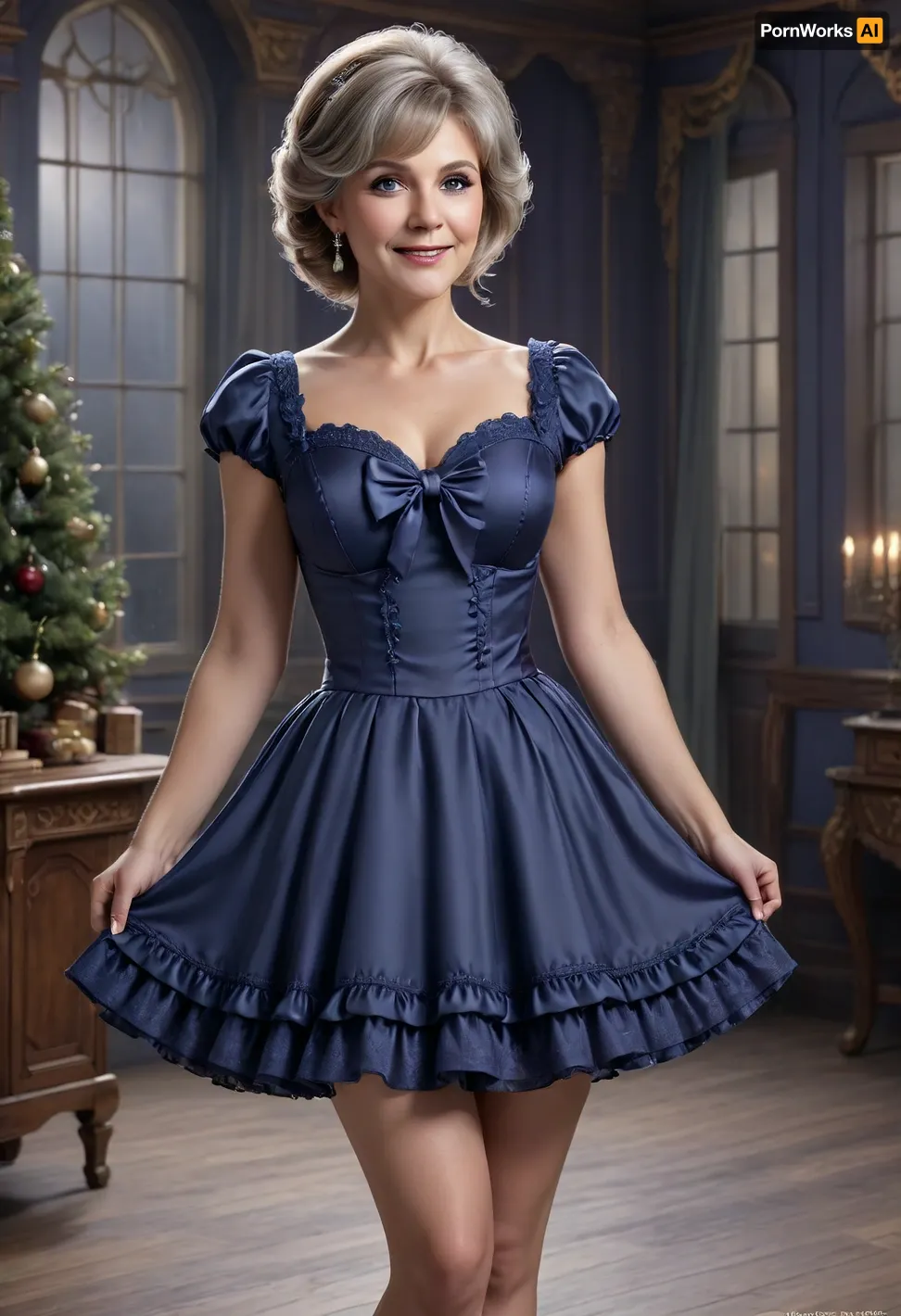(Gilf:1.9), score_9, score_8_up, score_7_up, solo, happy laughing face, (smooth pussy is slightly visible under the skirt), short_hair, jewelry, bracelet, gloves, elbow_gloves, bent_over, 1800s, 1700s, Professional photo, hyper-realistic, ultra-high quality, insanely detailed, high resolution, masterpiece, best quality, UHD 8K, extreme realism, maximum detail, hyper realistic, ultra realistic, photorealistic, Full body, full length shot, princess, dress, stockings, heels, Legs wide spreaded, Night time, Dim romantic lights, princess dress, Raytrace, (masterpiece, best quality), (Twilight Photography:1.4), aroused, (cinematic lighting), (night:1.4), captured with a Leica M10, Leica Summilux 50mm f/1.4 lens, sharp focus, best shadow, 8K, UHD, clear image, extremely sharp, extremely detailed, extremely intricate detail, high res, ultra-high-definition, highly detailed, ultra-sharp textures, finely detailed, perfect skin texture, hyperrealistic lighting, professional photography, full dynamic range, deep contrast, high clarity, realistic depth of field, HDR, perfect exposure, smooth gradients, natural reflections, ultra-fine details, realistic skin pores, individual hair strands, soft shadows, color-graded, real casual granny style, exhibitionist, perfect face, lying, caresses, High detailed photo, high quality photo, various poses, full body, bare shoulders, small breasts, sleeves, <lora:xl_princess_dress-2.0:2>, sweetegl, sweetop, swe3tjsk, bl0use, <lora:SweetLolitaXLv4.23:.8>
