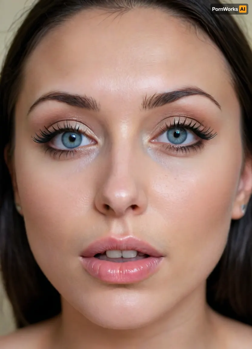 30 yo stunning girl kasia nowak, with perfect erotik body, c cup breasts, long legs, with The face of a young woman has long straight black hair. The eyes are light blue, with prominent eyelashes and dark lines at the eyelids. The nose is straight, and on the left side, (looking at the photo), there is a small nostril piercing. The lips are full, with a natural, light color. The complexion appears fair, and the photo shows strong lighting, creating bright areas at the forehead, nose, and cheeks., <lora:288407_training_data:.8>, <lora:SDXL_DatAss_v1:.8>