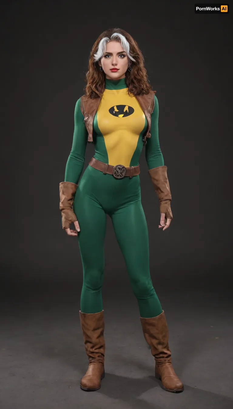 Rogue Full body, Savage, Classic, Southern, Belle, Superhero, Rogue, Xtreme, <lora:RogueSDXL:.8>, <lora:RingoStyleXL:.8>