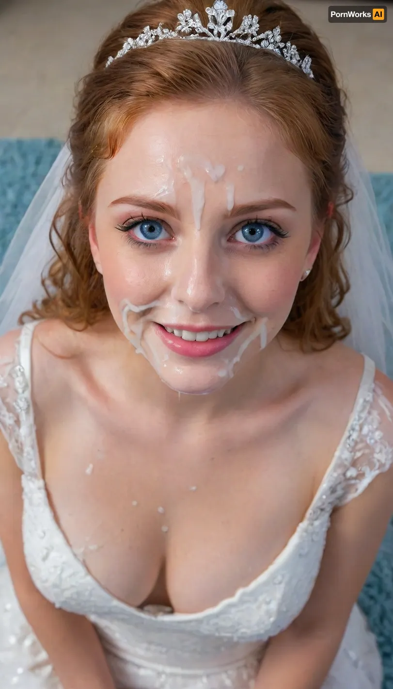 Surreal wedding 일: cum-drenched 신부의 예상치 못한 축복