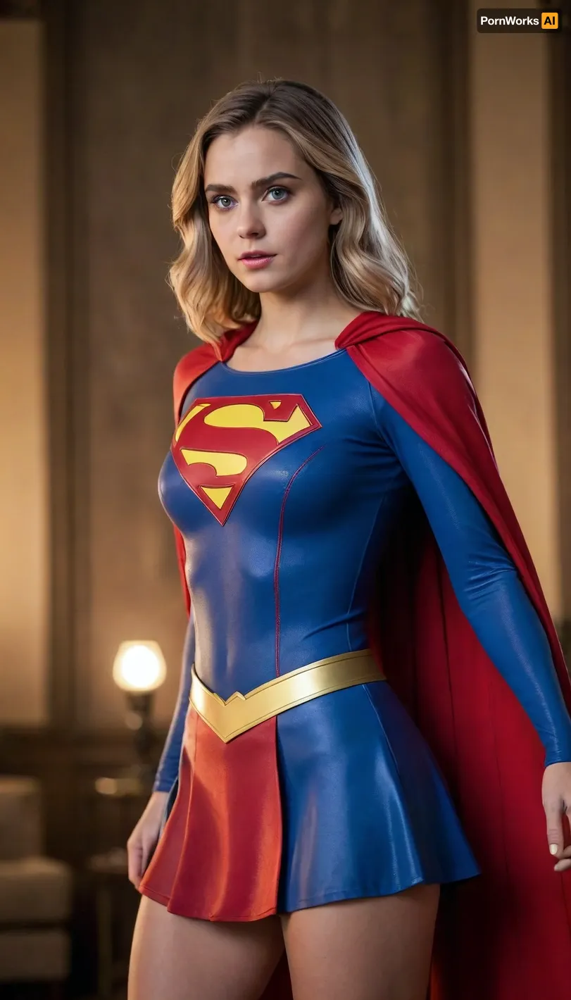 Visions envolées: un regard sur la puissance de super girl cara en haute définition 8k

- Oui.

Au cœur de Metropolis, une image 8K haute définition a capturé Super Girl Cara en un instant. Son petit costume, orné d'une cape, a révélé son physique parfaitement sculpté - chatte parfaite et seins parfaits en plein écran. En montant à travers la ville, sa jupe se leva légèrement, offrant un aperçu de son pouvoir sous le tissu.