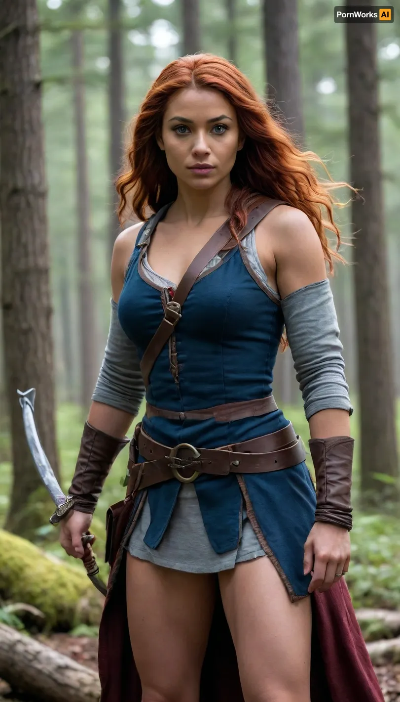 Setting is the US Revolutionary War.

3women, **Amelia**, the white woman, is a tall and striking figure. With fiery red hair that tumbles in waves, she has a fierce look in her sharp blue eyes, a woman who has known hardship and battle. Raised in the colonies, she has the agility and wit of a seasoned fighter, specializing in espionage and sabotage. Amelia is a master of using her environment to her advantage, blending in with the natural world and moving like a shadow through enemy lines. Her beauty is undeniable, but it is her cunning and sharp mind that make her an invaluable asset to the team. She is also a skilled markswoman, able to take down a target from a distance with deadly accuracy. Amelia knows how to use her allure to deceive, to lower the guard of her enemies, and strike when they least expect it.

**Isabella**, the Black woman, carries an air of mystery and power. Her strong, athletic frame makes her an intimidating presence, though her movements are graceful and fluid, like a dancer. Her dark eyes and smooth skin contrast with her white teeth when she smiles, though it’s rare to see her smile unless she’s certain she’s won. Isabella is a close-combat expert, wielding a pair of knives with unmatched skill. Raised in the South before joining the war effort, her ability to read people and manipulate situations is unmatched. She uses her beauty and charm to infiltrate enemy camps, gaining trust with ease before she strikes with precision. Her strength, both physical and mental, is an unshakable force, making her an unrelenting ally. **Aiyana**, the Native American woman, is the embodiment of stealth and survival. Her long, dark hair is often tied back, and her piercing brown eyes never miss a detail. Aiyana is from a tribe that has long fought for survival on the fringes of American society, and her skills in tracking, trapping, and hunting are unmatched. She is a formidable fighter, using a combination of hand-to-hand combat and weapons like the tomahawk and bow and arrow. Her knowledge of the land and her ability to disappear into the wilderness makes her the unit’s expert in reconnaissance and evasion. Aiyana also possesses a quiet, seductive power. Her calm and mystical presence draws others in, and she knows how to use her quiet confidence to influence and manipulate.

Together, these three women form an unstoppable unit, bound by their shared love for freedom and a desire to fight back against the oppressive forces around them. They work with precision, striking when least expected, blending into the shadows when they need to, and using their beauty and allure to outwit their enemies.