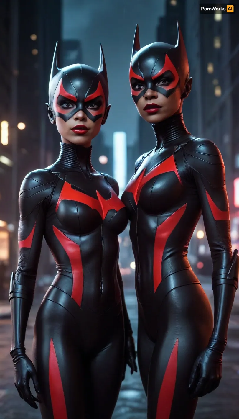 ((Dee Dee twins from Batman beyond)), Gotham City 2029
