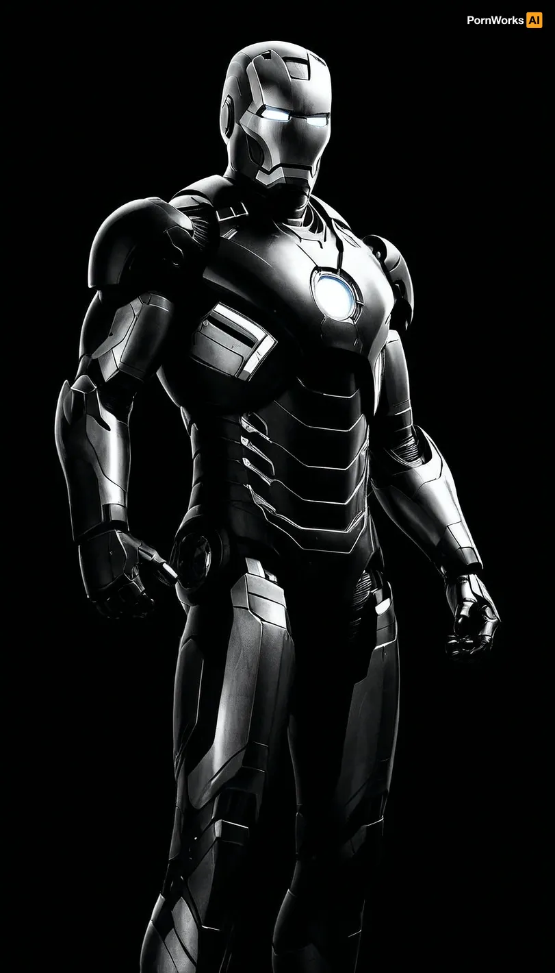 (((black and white drawing))), (no colors), ironman from the MARVEL universe, black background, (((full body view))), PEHighContrast, Simple, Background, high, Contrast, <lora:PE_HighContrastStyleV1:2>, <lora:dark:.8>