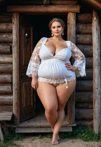 一个俄罗斯美人,大腿大 和大软乳, 穿着国家服装。 超清晰,高品质,八千张照片