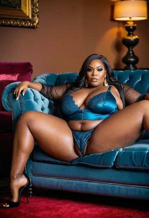 Un milf dai denti grossi e spessi si stava rilassando sul divano nella sua lingerie di grandi dimensioni, scorrendo attraverso il suo telefono mentre si godeva una foto di se stessa in lingerie