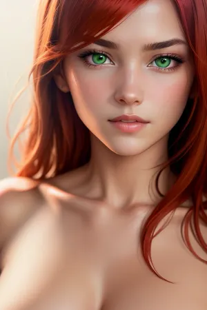 库希娜·瑞斯(Kushina Wrise),AI技术的大师,创作了光现实主义的裸体,以不可思议的现实主义来捕捉她主体的本质. 她的软光照亮了每一个曲线和细节,使每张照片都成为艺术品. 带着她美丽的脸