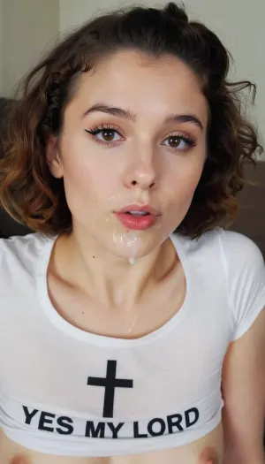 A girl with curly brunette hair and pixie cut found herself addicted to the filthy images of women being used for pleasure. She couldn't resist the temptation to try it out herself, and soon found herself addicted to the dirty pictures of women