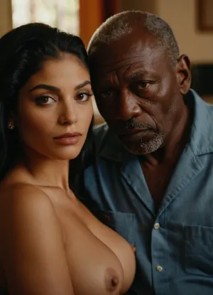 El viejo africano folla la estrella porno Gina Valentina, g1n4v4l3ntn4