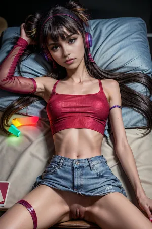 一个长着华丽的头发和完美的曲线的可爱小可爱 被一群人打断了 他们的眼睛无法离开她 她穿着一件简单的黑色礼服,完全拥抱着她的曲线,露出她美丽的身体. 她跳在桌子上,在桌子上跳舞
