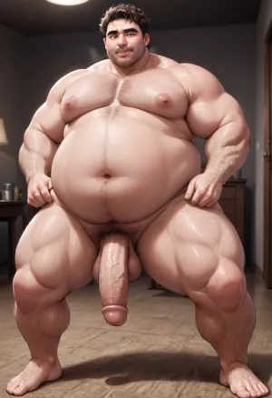 The text is a masterpiece that tells the story of two obese hairy Gay's who are generating a pornographic picture with their barefoot. One of them is showing his face and cock while the other one is showing his feet