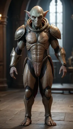 A full body view.spacecraft, unreal engine 5 render, a detailed matte photo, photorealism, dark fantasy style, j.r.r. tolkien middle age, photo by Marco Pandullo, (Gorgeous Photo:1.3), of, (Ultra detailed:1.3), 8k, masterpiece, ((ultra detailed:1.1)), natural skin texture, 16k textures, cinematic look, intricate, epic, UHD, DSLR, artialien, alienailf, <lora:artialien-000008:.3>, <lora:Aliens_AILF_SDXL:.4>