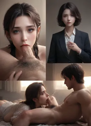 Harem, boy laying on the floor, boy with big cock has one girl face sitting on his face while another girl deepthroats his big cock, side view, boy eating hairy pussy, girl sitting on boy, girl deepthroats boy, girl squirting on boy's face, pubic hair, oral sex, cunnilingus, in the royal chambers, very hairy pussy, extreme pubic hair, very hairy pussy squirting on boy., AngelicStyle, best lighting, 35mm camera, 8K, professional photoshoot quality, mulitple, views, <lora:SDXLAngelicStyle:1.2>, <lora:EnvyZoomSliderXL01:-1>, <lora:MultipleViewsXL:2>
