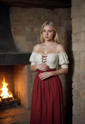 The unveiling: a tale of resilience and courage in the heart of a medieval castle
