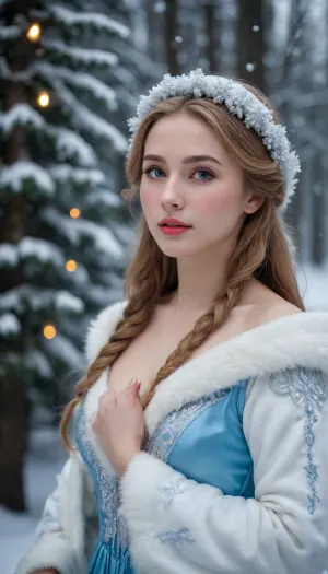 Chef-d'œuvre de 8k vacances d'hiver : une jeune neige richement détaillée dans l'art à résolution maximale

- Oui.

Un chef-d'œuvre déployé dans l'UHD 8k, la meilleure qualité, comme pixels dansé à la vie. Une scène épique ultradétaillée de vacances d'hiver est apparue, riche de détails qui rivalisent avec la réalité. A Snow Maiden se tenait gracieusement dans un fond d'art à résolution maximale, sa forme chatoyante comme des flocons de neige fraîchement tombés. L'image était tellement super détaillée, il pouvait facilement passer comme une pièce d'art professionnelle sur ArtStation, parfait pour n'importe quel fond d'écran HD ou autre.