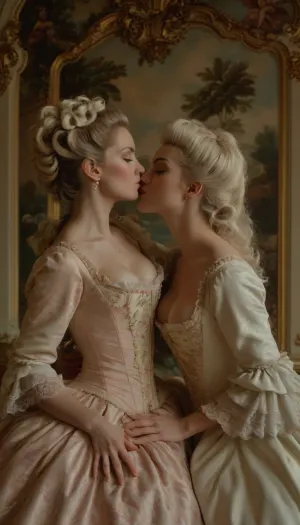 Resilient revelry: a rococo opera star's unyielding dance with defiance