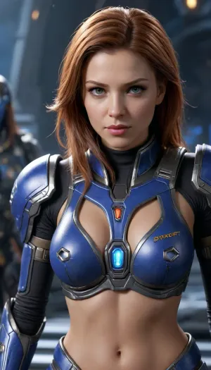 Starcraft, terrans girls