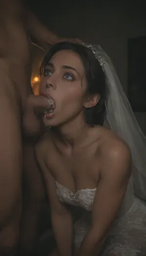 Whole body shot, Skandinavien skinny bride, Innocent face, dark room, black walls, black curtains, hardcore deep throated, no electricity, no light, dark night, moonlight rays, blue shade light, ambient lighting, night, bent forward, huge muscle man deep throated the bride, balls deep, salvia drips, cum drips, wedding dress, huge size casually clothed muscle man, huge hand chokng the bride, hold bride's neck, choke, orgasm., glowingdust, Secret photo, peeping, betrayal, candid photo, 70-200 mm lens, bokeh, PEOPShockedFace, shocked and fucked, face, popping, out, mouth, open, anime, cartoon, Rainbowiridal, Spiral, rainbowiridal, eyes, palette, Shiny..., Bright..., Intense, gaze, Fire, dragon, Amber, cat, Anthro..., woman, Genetically, modified..., <lora:dark:.5>, <lora:hinaMaybeBetterPoseXL_v5-NoobAI:1>, <lora:PE_OP_ShockedFaceMeme:1>, <lora:Stunning_eyes_2:.8>, pov_deepthrt, deepthroating, a, man's, penis, blsdp, <lora:concept_pov_dt_xl2-000020:.8>