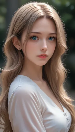 A beautiful girl with very long blonde hair with brown lowlights, blue eyes, and tanned skin wearing a short skin tight dress holding hyperrealistic flowers from the side. She has a perfect body, photo realistic. Shes standing caring and loving and skinny. She looks like a person in real life with a matte photo effect, subtle use of shadows, and a pale color palette. This is a realistic, hyper-detailed portrait created using realistic art techniques, resulting in a photorealistic slim thick full body. Realistic, 4K profile picture with woman standing showing off body from the side. Very realistic so no one can tell it’s not a real life picture taken. Real enough to look like human on earth. Holding beautiful flowers, showing off real life thick bottom from the side., <lora:EnvyZoomSliderXL01:1.8>