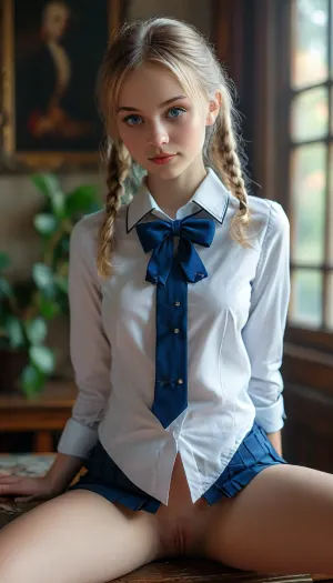 Gölgelerin seductive dansı: 8k duvar kağıdında bir yuri-inspired başyapıt