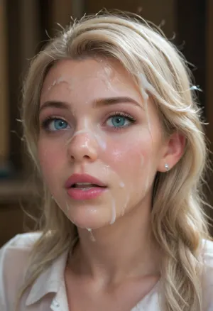 realistic cum, excessive cumshots, (cum on clothes:1.4), cum on, (Cum flows:1.5), (cum on body:1.4), (Long wavy hair), latex swimsuit, cum on hair, (cum on face:1.7), bukkake, ((Clothes and body covered with cum)), (mouth wide open:1.4), (mouth filled with cum:1.5), beautiful face, (cum on hair:1.3), woman, cum, on, face, (white blonde Anna from frozen, aged 36), <lora:JustCum:1.9>, <lora:678016_training_data:1.9>, <lora:cum_in_eye_deepmind:1.9>