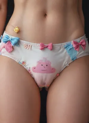 (UHD), (HDR), (4K), Extreme close up, (18 year old), thin european model, ((cute polkadot hipster underwear, small bow:2)), (small frame, very petite:1.4), (very wide thigh gap:1.2), naval, close up lower body, just pubic area, (very skinny), (very petite:1.3), small frame, narrow hips, detailed cameltoe, laying down, (legs together, legs up), (detailed tiny ass:2), behind view, black background, glorious background lighting, aura, hearts, candy, perfect skin, wet oiled skin