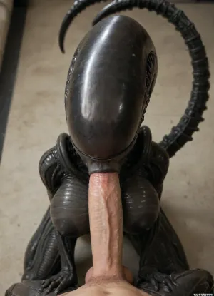 ((Busty cute xenomorph girl:1.6), kneeling, (deepthroating:1.5), a massive white cock:1.3), whole cock in mouth, woman, sucking, cock, pov_deepthrt, deepthroating, a, man's, penis, blsdp, female, xenomorph, tail, xenowaifu, <lora:WTS - WhatTheSuck - v1:.6>, <lora:concept_pov_dt_xl2-000020:.5>, <lora:female_xenomorph_sdxl_V2:1.1>