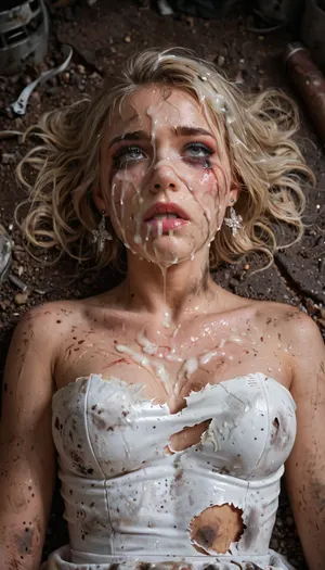 A masterpiece captured: the unspeakable tragedy of a white blonde girl