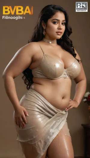 ((MAGAZINE COVER with title)), Photorealistic Wet, ((Package Cover with title)), Beautiful, (((light skin bengali Filipino curvy, bottom heavy, plump body and, curvy belly))), woman sweaty oily sweaty skin, (((sweaty wet glistening dripping glossy wet skin and curvy bottom heavy thick thighs body sweaty thighs))), braided wavy hair, ((sexy designed saree outfit)), magazine front page, office background, sweaty body, full floral outfit, sexy cuddle sexual romance pose, sideview, (((sweaty oiled skin:1):3)), ((wearing choker and traditional saree with bra))
