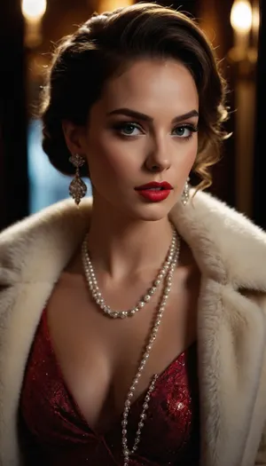 Glamorous photo {prompt}.