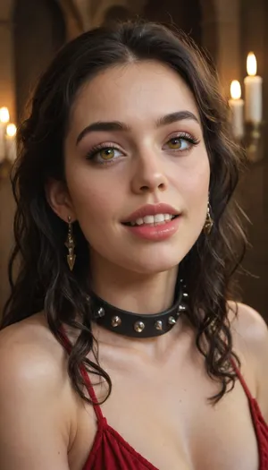 a den insanely beautiful succubus with flowing black hair and gold eyes, red bat wings, red skin, playfully sticking her pointy snake tongue out, totally naked, perfect boobs, (highly detailed face, (ultra-detailed face)), (realistic mouth, realistic teeth, detailed hair, detail irises), detailed face, beautiful eyes, highly detailed face, detailed eyes, (detailed smooth skin), (lean abs:1.3), (red glow:1.2), (black-haired, (black curls:1):1.4), (black curls:1.3), (round breasts:.8), perfect body, beautiful, pronounced feminine facial features, perfect ass, perfect teeth, perfect eyes, matching eyes, very detailed iris, long eyelashes, big realistic lips, full lips, alluring smile, perfect mouth, detailed hairstyle, healthy hair, bright hair, very long hair perfect lively eyes, bright eyes, penetrating gaze, waist métal chain, spiked collar, Blurred Background is a demonic temple with pentacles, demonic statues, multiple candles and chains.

She is licking a big erected dick, she is covered with cum. Kneeling, spreading legs, ((projectile cum:1.4)), bukkake, ((pov)), erected penis, hand on penis, top view, hands holding penis, ((massive ejaculation)), lot of cum, ((cum on face)), cum on ass, ((cum on hair)), ((facial cumshots)), professional real photo, highest quality, ultra realistic, photorealistic, kodachrome, (hyper realistic), (realistic), best lighting, perfect illumination, (best illumination), (best shadow, best shadows), highres, ultra-detailed, best quality, sharp image, unity 8k wallpaper, over-detailed, beautiful and aesthetic, full body