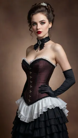 Eleganza vintage: uno studio senza tempo nel dramma vittoriano