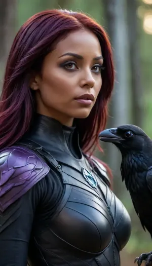 Raven and starfire