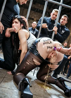 Verschränkte Ketten: ein super Weitwinkel-Porträt von tifa lockhart's extreme ordeal
