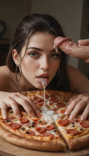 Pizza full of cum: a tale of unconventional desire