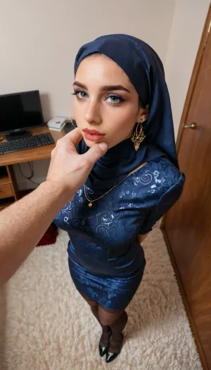 The maroccan siren: a dynamic display of ultra realistic desires in the office