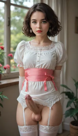 華やかな輝き:25歳のパステルフラワーガーデンシュート - スコア9/10