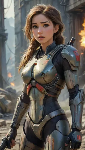 An 18-year-old warrior queen: beauty meets bravery in edge of tomorrow