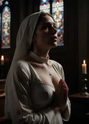 The nun's secret prayer